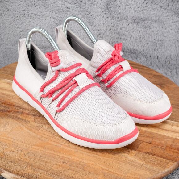 UGG Cambrian Sneaker Size: 6 US Color: Light Grey/Pink Style: 1115154K - Picture 1 of 7
